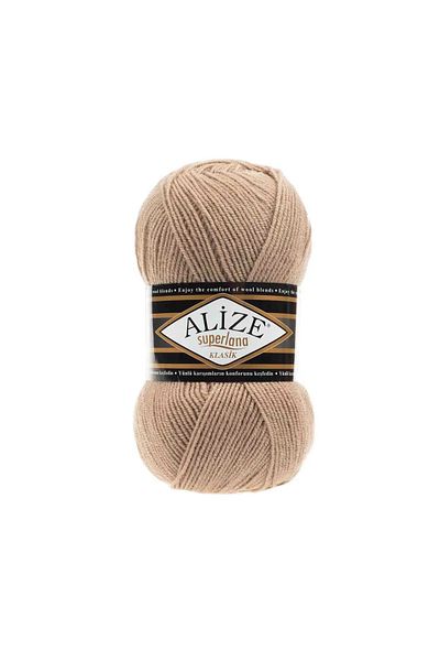 Alize Süperlana Classic 5 τεμαχίων πλεκτό νήμα 05 μπεζ