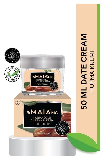 Maia mc Pürüzsüz ve Sağlıklı Görünüm Sağlayan Hurma Özlü Cilt Bakım Kremi 50 Ml