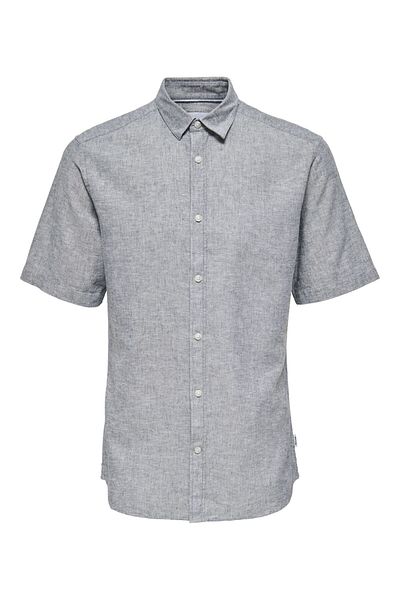 Only & Sons Caiden Ss Linen Shirt - Relaxed Fit