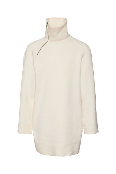 Vero Moda Girl Strickpullover VMGOLD NEEDLE HIGHNCK ZIPPER PULL. GIRL