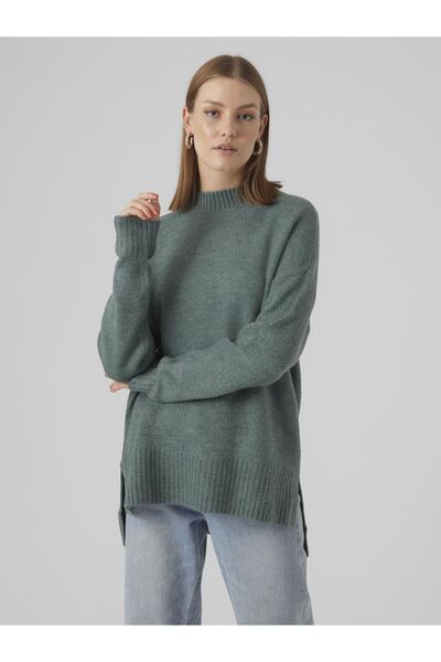 Vero Moda Strickpullover VMLEFILE BÜYÜK BEDEN KUTULU BLUZ GA NOOS