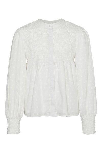 Vero Moda Girl Top VMDOTTY L/S TOP WVN GIRL