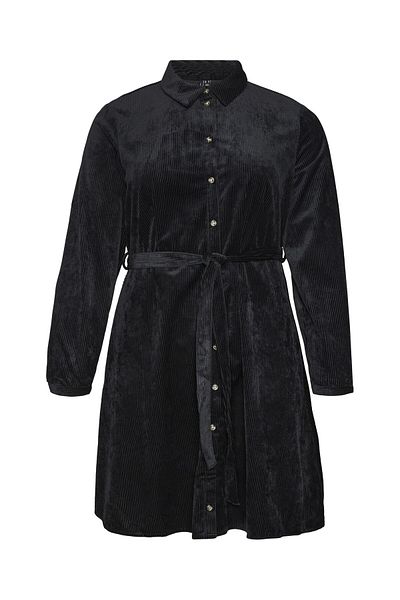 Veromoda Curve Hemdblusenkleid VMNINA L/S CORDUROY SHORT DRESS EXC CUR