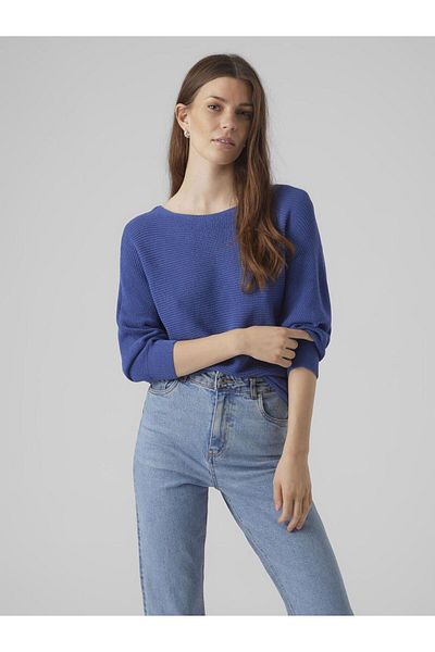 Vero Moda Strickpullover VMNEWLEXSUN 3/4-BOOTNECK-BLUSE GA REP 2