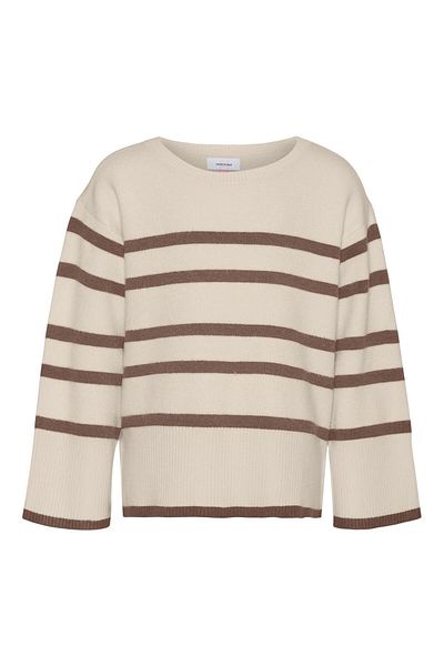 Vero Moda Girl Strickpullover VMSABA LS O-NECK PULLOVER GA GIRL NOOS