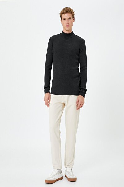 Koton Men's Gray Sweater