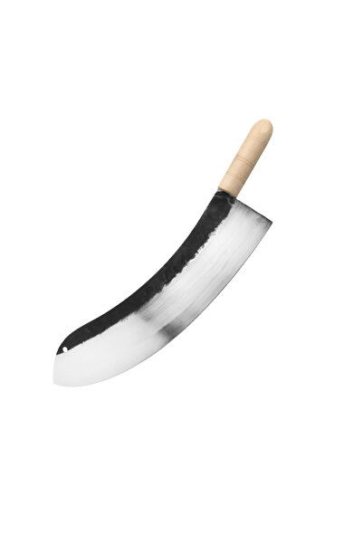 Sinerji 30 cm Ahşap Saplı Karbon Çeliği Zırh