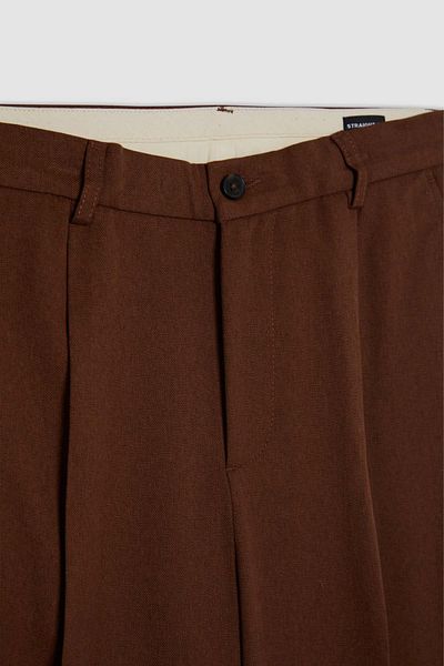 DeFacto Fabric Pants Straight Fit Regular Fit Regular Waist Tube Leg A8025Ax23Au