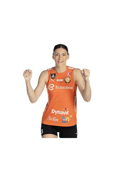 Puma Eczacıbaşı Women Volleyball Jersey Eczacıbaşı Volleyball Shirt ECZ-70639520 Orange