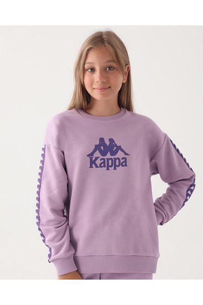 Kappa sale hoodie purple