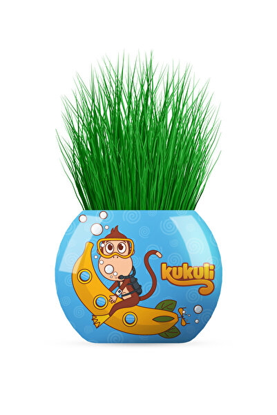 Bluoksweet Kukuli çim adam çocuk kız erkek oyuncak eğitici