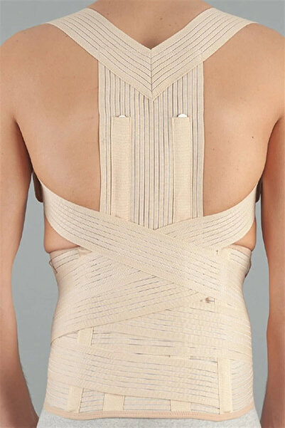 Genel Markalar Dorsolomber Korse Bel Ve Omurga Ağrısı Tüm Vücut Destek Dik Du...