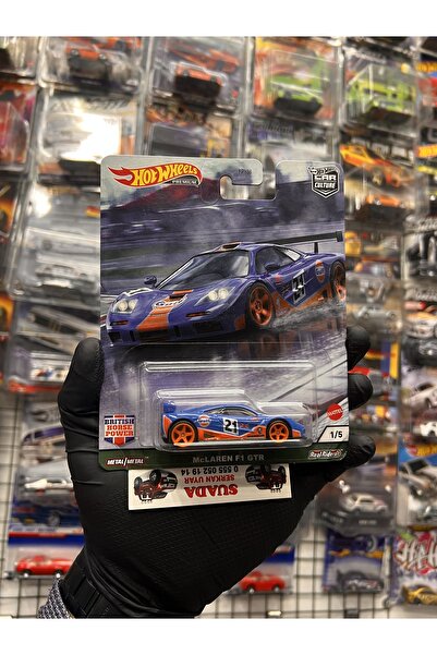 HOT WHEELS McLaren F1 GTR ( Gulf Tasarım 1.64 ölçektir )