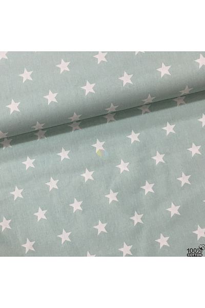 Renk Tekstil Υφασμάτινο Wella Cotton Poplin με αστεράκια