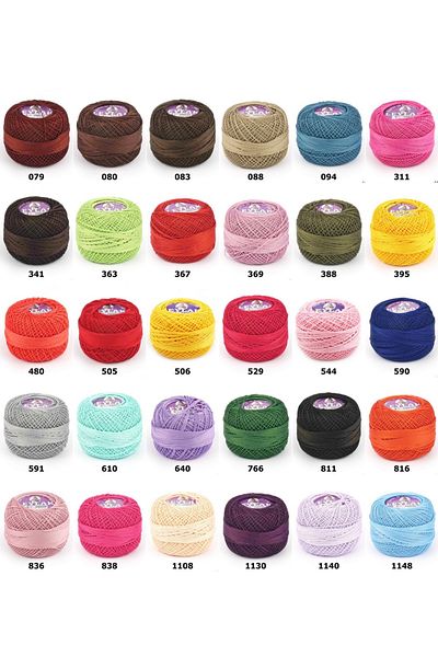 Leylak SUNİ SILK ETAMIN and CANAVIQUE STRING 9 PLATES 25 GR505
