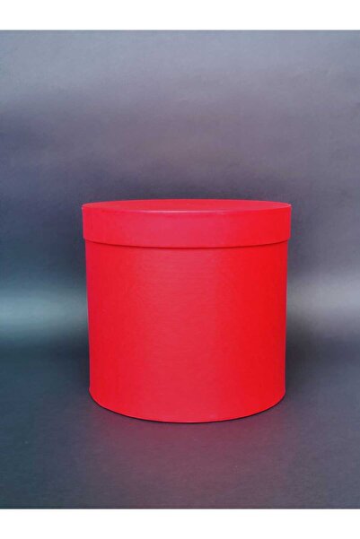 KERİBOX Kırmızı Silindir Kutu Set