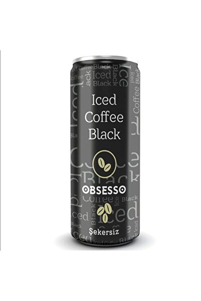 OBSESSO 4'lü Obsesso Soğuk Kahve Black Teneke 250 ML