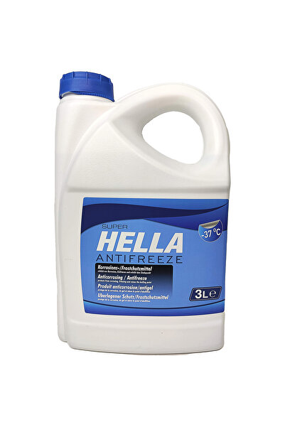 Hella -37 derece 3lt süper antifiriz - kullanıma hazır