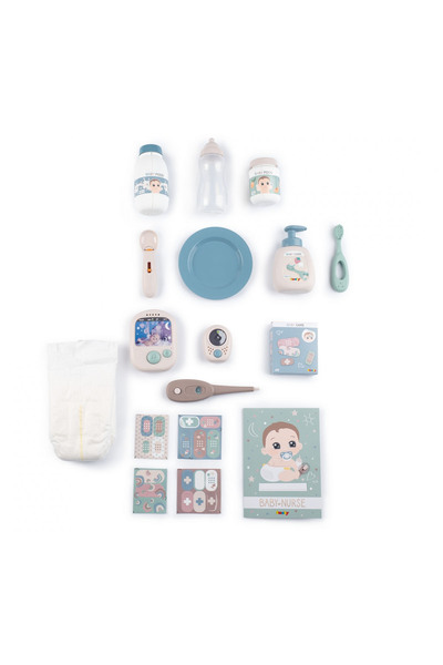 Smoby Baby Nurse 3'ü 1 Arada Bebek Oyun Seti