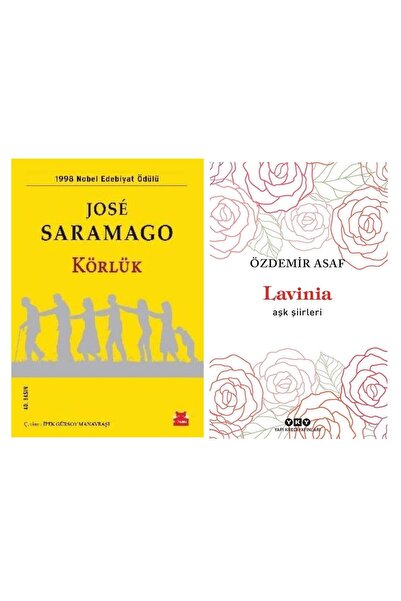 Kırmızı Kedi Yayınları Körlük - Jose Saramago - Lavinia - Aşk Şiirleri - Özde...
