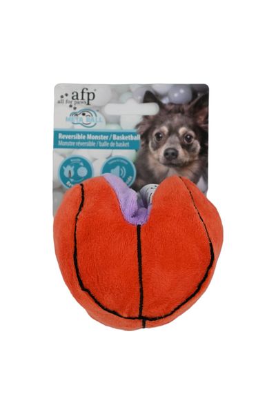 All For Paws Meta Ball - Double Sided Dog Ball Monster/Basketball