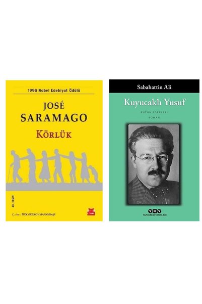 Kırmızı Kedi Yayınları Körlük - Jose Saramago - Kuyucaklı Yusuf - Sabahattin Ali