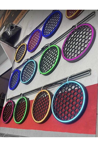 ELBA MİDRANGE HOPARLÖR KASNAK NEON LED + HOPARLÖR KAPAĞI 1.SINIF KALİTE