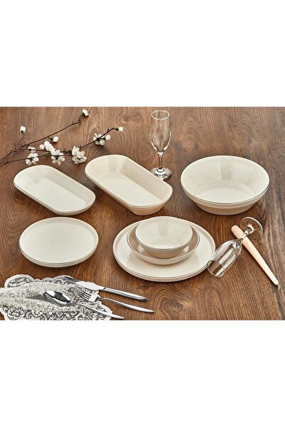 Taç Laterna Palermo 53 Parça Porselen Yemek Takımı