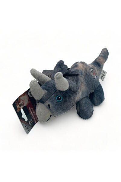 All For Paws My T-Rex - Dinosaur Shaped Durable Sound Dog Toy - Medium