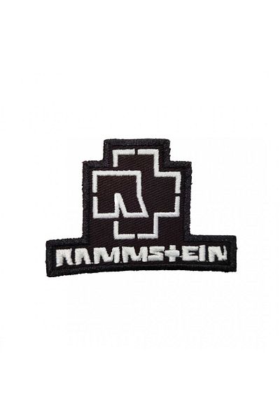 Z zepplin Patch alb cu logo Rammstein