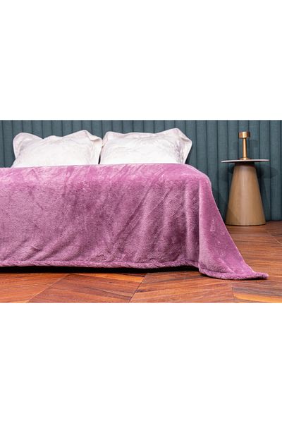 MEYHOME Double Wellsoft Blanket (Purple) 200x220 cm