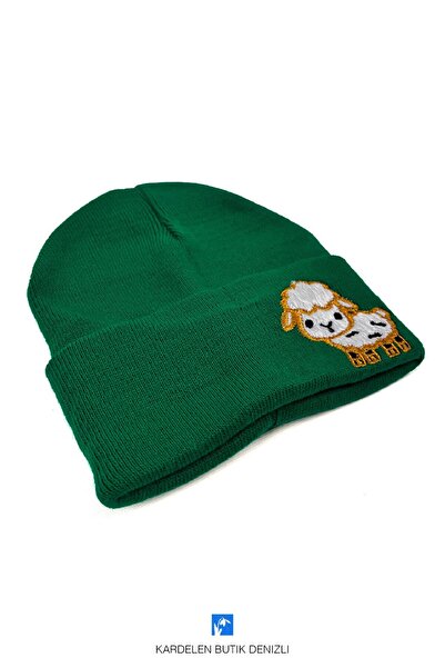 Kardelen Butik Denizli Drăguț căciulă pentru copii brodate cu animale