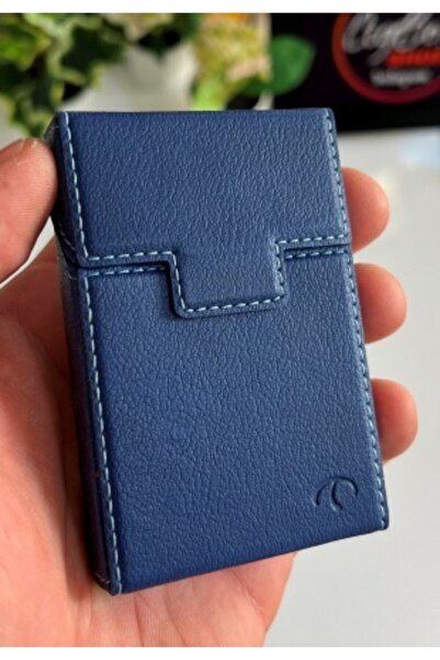 CIGBOXTR Sarma Tütün Için Sigara Tabakası Sigaralık Deri Kutu Cıgbox