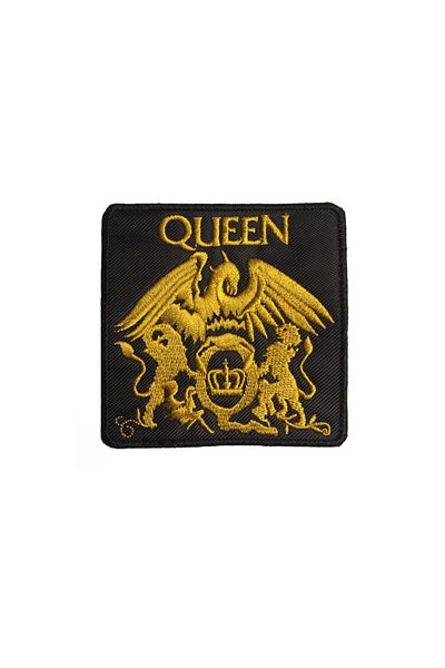 Z zepplin Patch cu logo Queen Gold