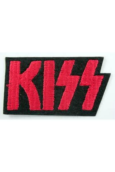 Z zepplin Petice cu plasture roșu Kiss