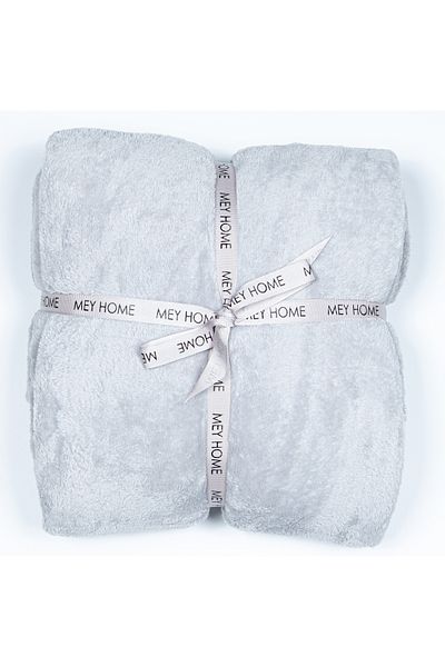 MEYHOME Double Wellsoft Blanket (A.grey) 200x220 Cm