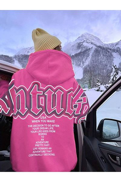 Keywest Unisex Όταν φτιάχνετε φούτερ με φούτερ με στάμπα με κουκούλα