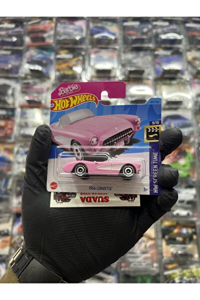 HOT WHEELS 1956 Corvette barbi (1.64 ölçek )