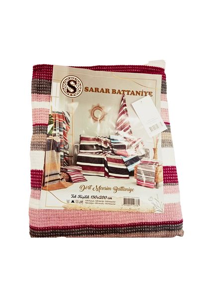 Sarar Four Seasons Blanket / Pique Single 150x200 Cm
