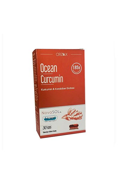 Ocean Curcumin Pepper Extract Supplement Food 30 Capsules