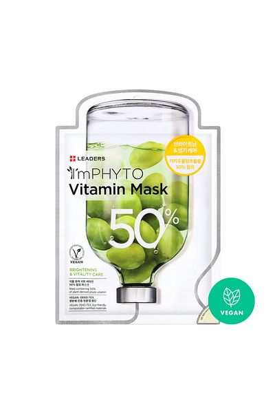Leaders Im Phyto Brightening Vegan Mask with Vitamin Content