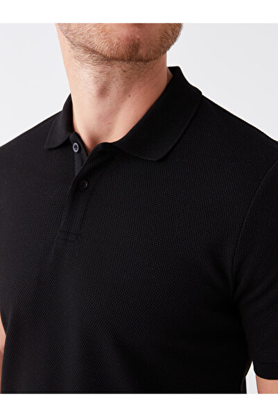 LC Waikiki Herren-Pullover mit Polokragen – kurze Ärmel