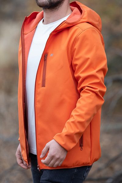 Huğlu Παλτό με κουκούλα Softshell