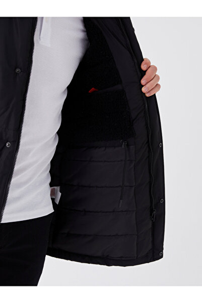 LC Waikiki Pánský kabát – s kapucí a standardního střihu