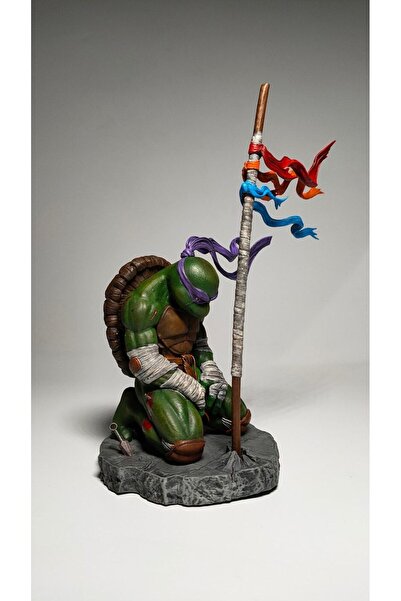 TuransoyCraft Ninja Kaplumbağalar Donatello Figür TMNT Donatello Figür 25CM B...