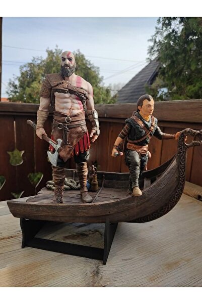 TuransoyCraft God Of War Kratos ve Atreus Figür God Of War Kratos AtreusObje ...