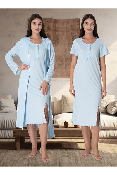 Effortt cămașă de noapte și rochie de dimineață