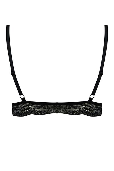 DeFacto Fall In Love Lace Padded Triangle Bralette