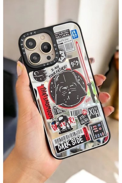 İPAX iPhone 11 Mirrored Phone Case Printed Phone Case Patterned Phone Case