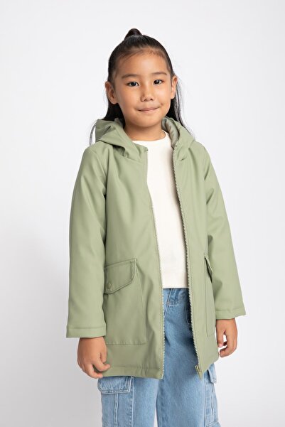DeFacto Dívčí nepromokavá pláštěnka s kapucí A0881a823au